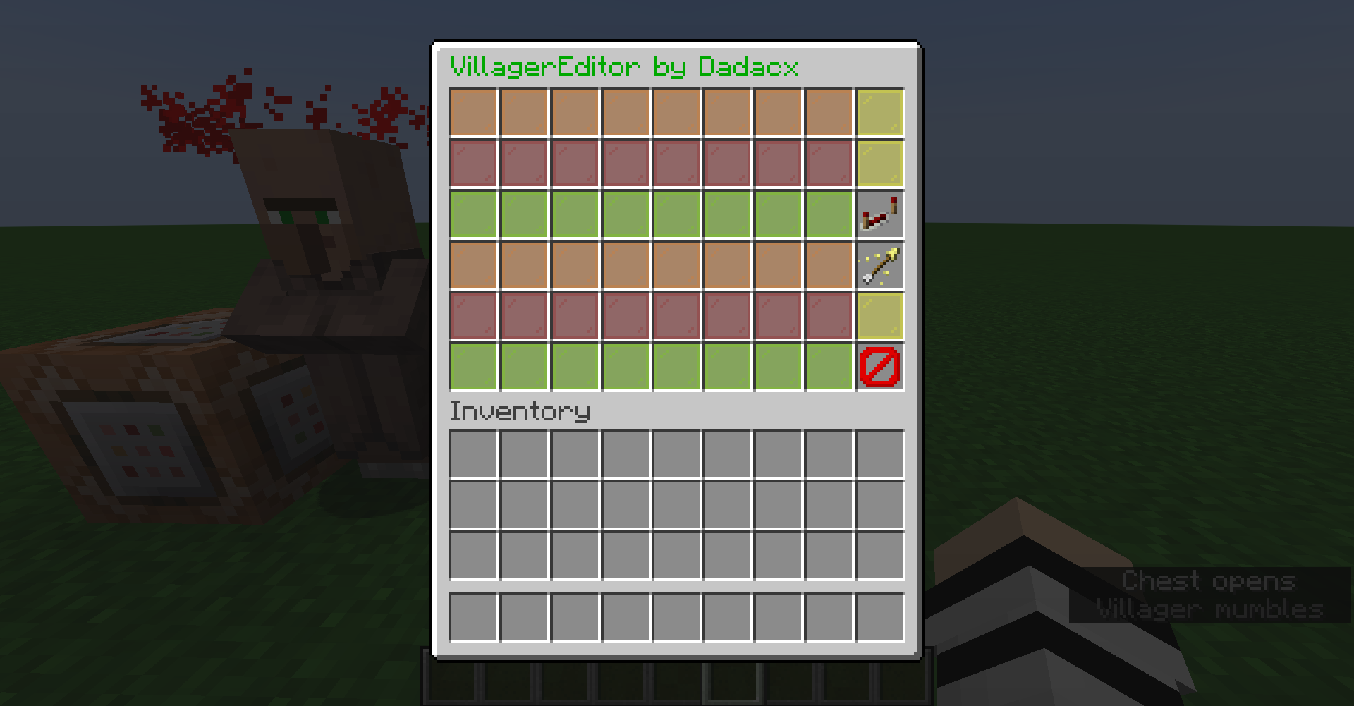 Villager Editor Minecraft Data Pack